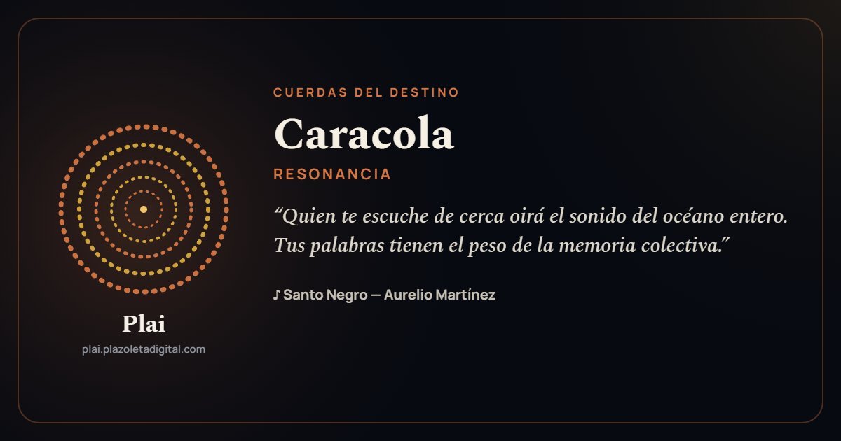 Caracola · RESONANCIA — Cuerdas del Destino