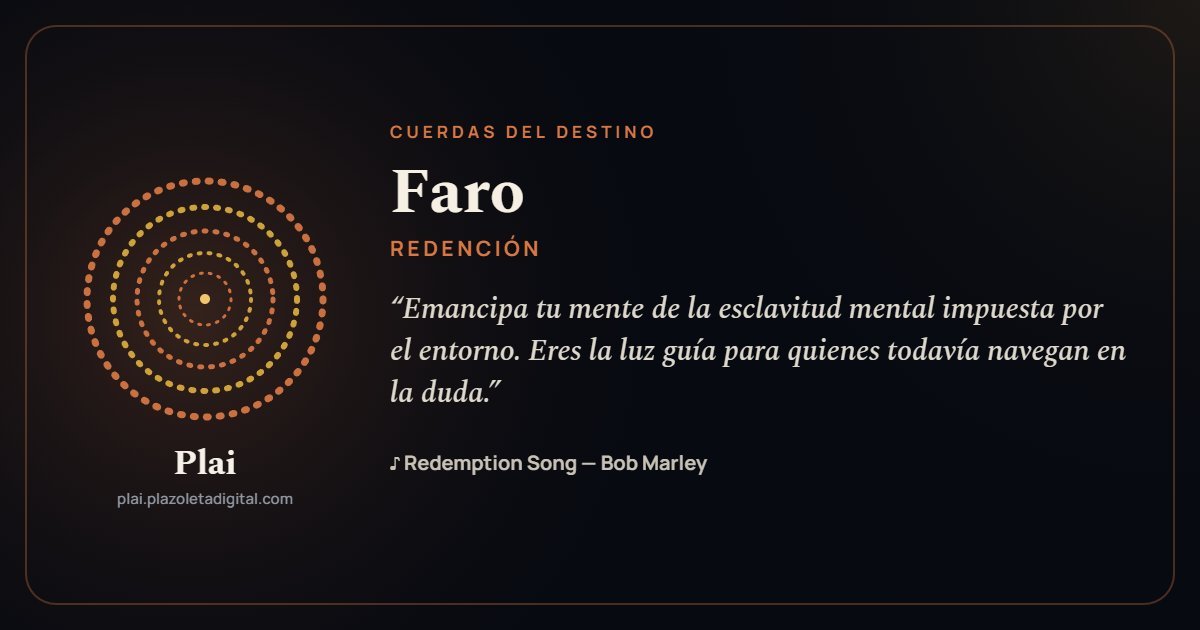 Faro · REDENCIÓN — Cuerdas del Destino