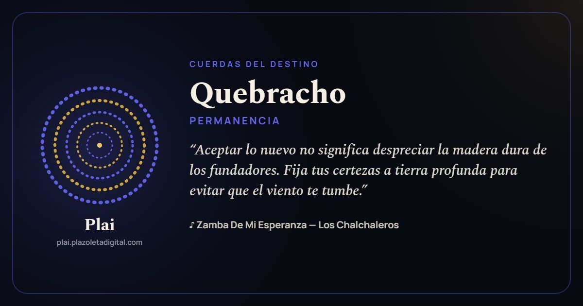 Quebracho · PERMANENCIA — Cuerdas del Destino