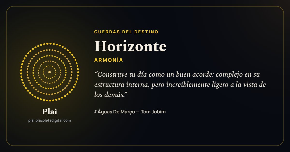 Horizonte · ARMONÍA — Cuerdas del Destino