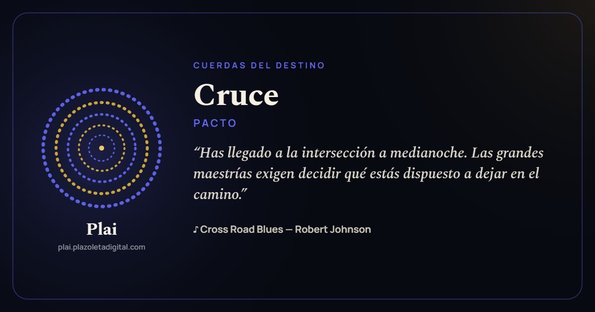 Cruce · PACTO — Cuerdas del Destino