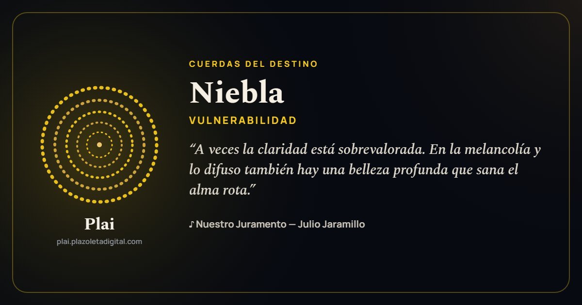 Niebla · VULNERABILIDAD — Cuerdas del Destino