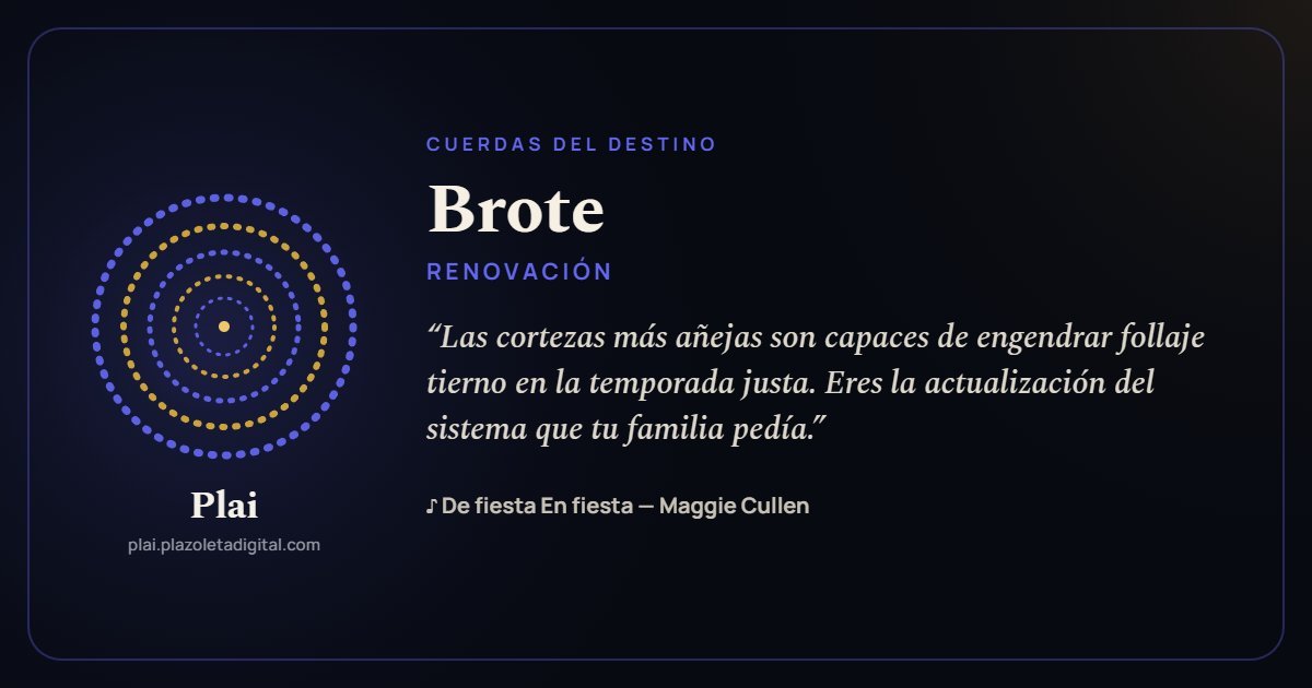Brote · RENOVACIÓN — Cuerdas del Destino