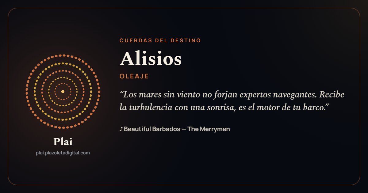Alisios · OLEAJE — Cuerdas del Destino