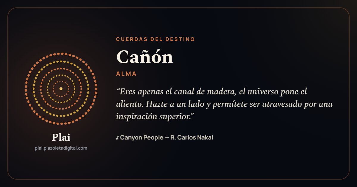 Cañón · ALMA — Cuerdas del Destino